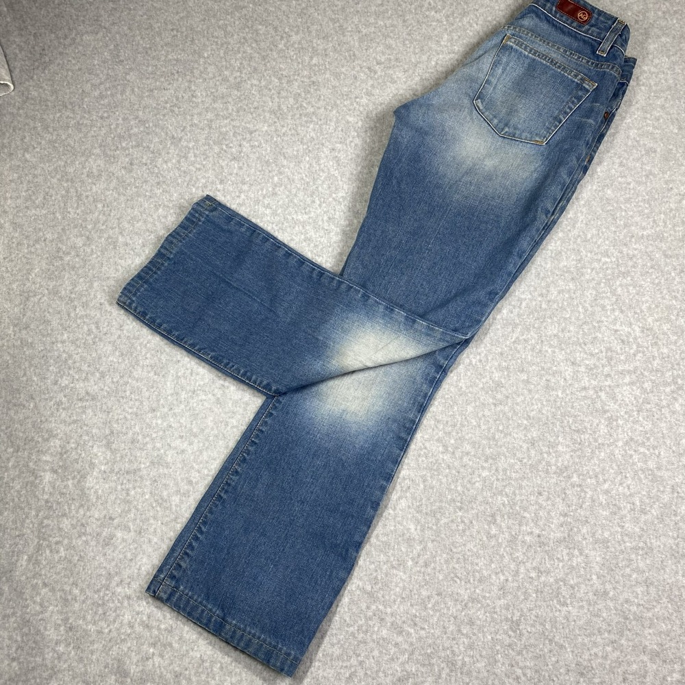 AG Adriano Goldschmied The Gemini Boot Cut Jeans Womens Blue Made in USA - Picture 13 of 16